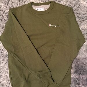 Brand New Champion Men's Olive Green Sweater